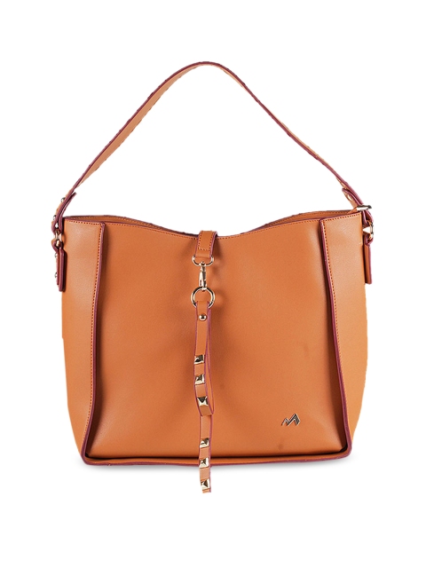 

Metro Tan Solid Hobo Bag