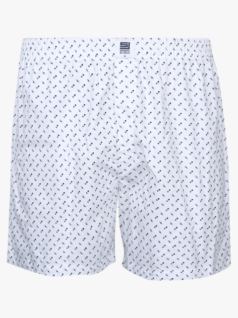 

White Printed Boxers
