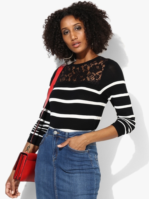 

Black Striped Sweater