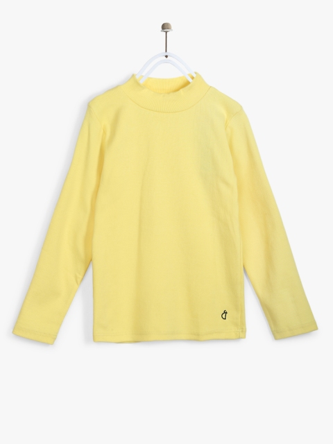 

Yellow Casual Top