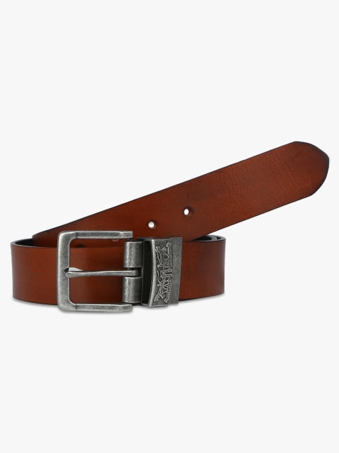 

Tan/Black Basic Reversible Leather Belt