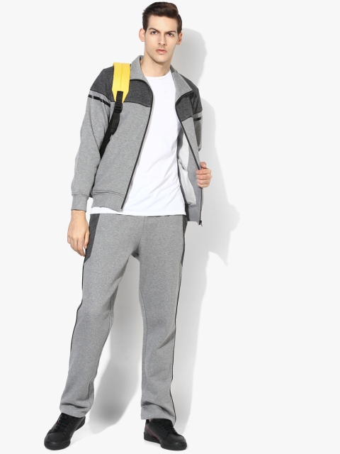 

Grey Self Design Tracksuit