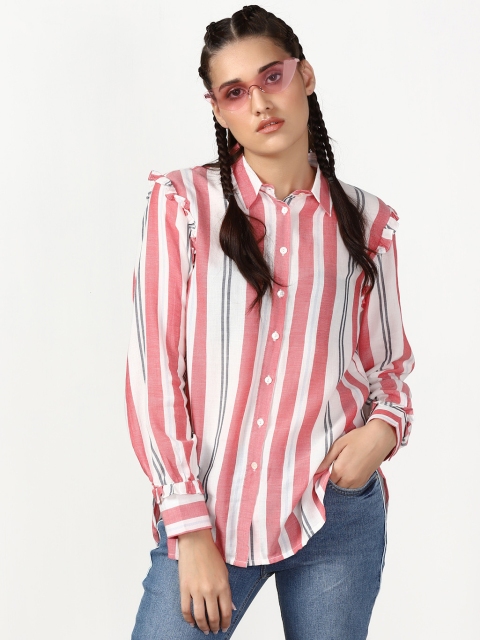 

Pink Striped Shirt