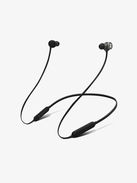 

Black Zigbuds Beat Wireless Neckband Earphones With Mic