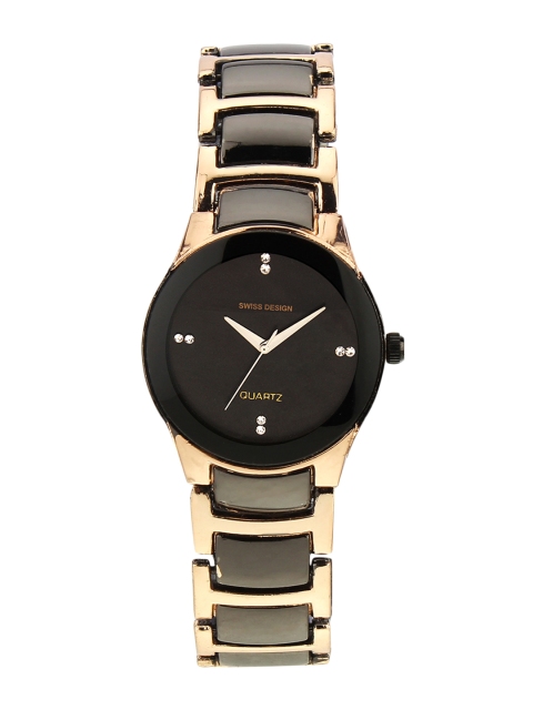 

Swiss Design Women Black Analogue Watch SD-901L
