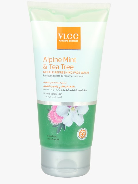 

Alpine Mint & Tea Tree Gentle Refreshing Face Wash, Black