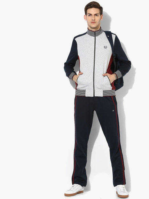 

Grey Self Design Tracksuit