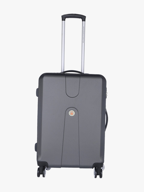 

68 Cm Grey 8W Medium Hard Luggage Strolley