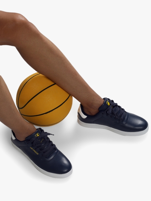 

NBA Men Los Angeles Lakers Navy Blue Sneakers