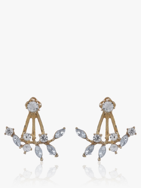 

Golden Metal Danglers and Drop, Gold