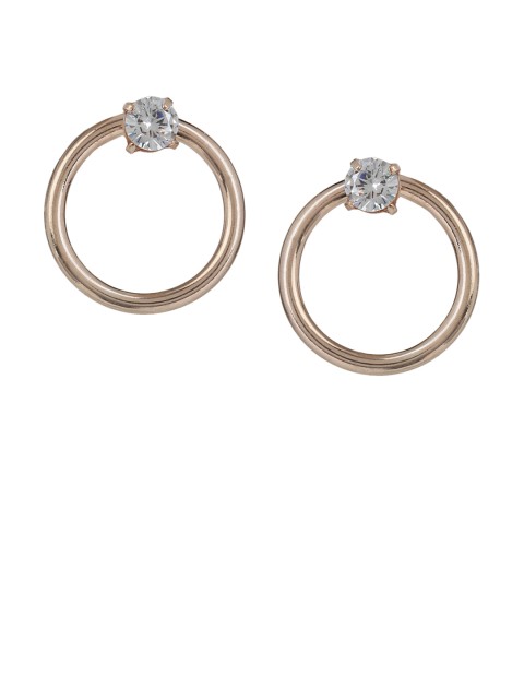 

Forever New Rose Gold Circular Studs