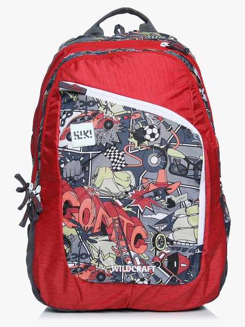 

Wiki 8 Streets 5 Red Backpack