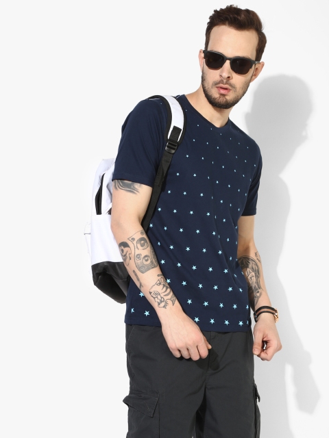 

Navy Blue Round T-Shirt