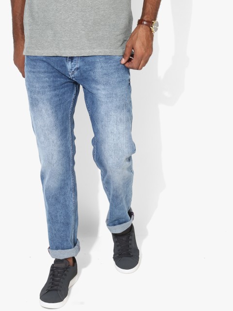 

Blue Washed Low Rise Slim Fit Jeans