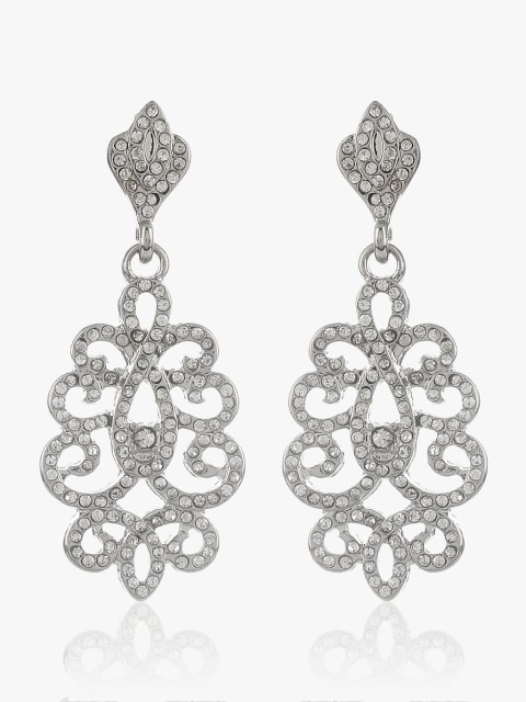 

White Metal Danglers And Drop