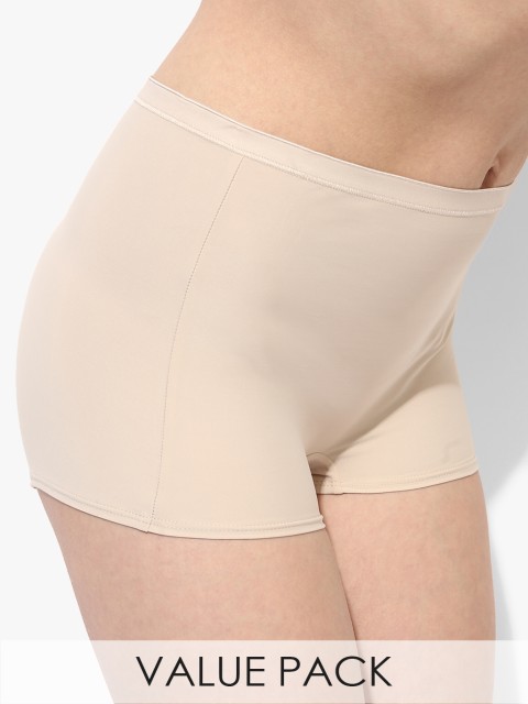 

Pack Of 2 Multicoloured Solid Shapewears, Multi