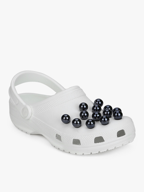 

Clsc Timeless Clash Pearls White Clogs