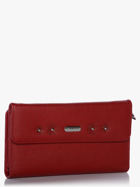 

Linen Red Small Wallet