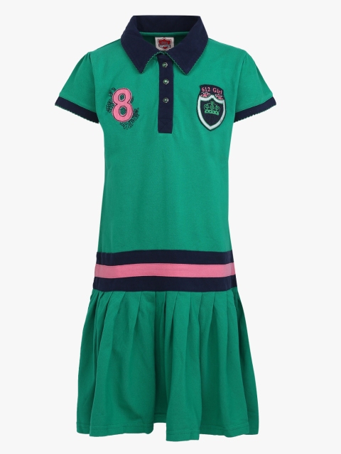 

Green Casual Dress