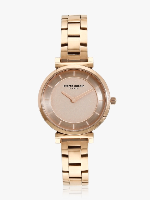 

Madeleine A.Pc902342f07u Gold/Gold Analog Watch