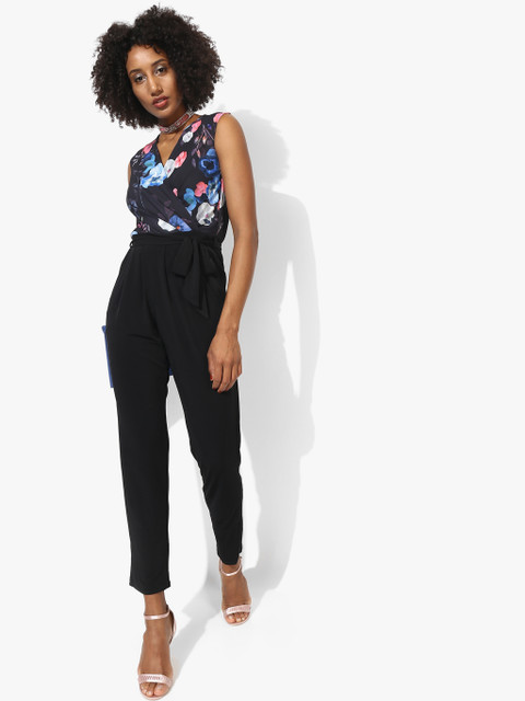 

Black Printed Jumpsuit