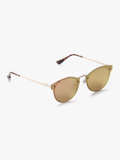 

Daniel Klein Women Oval Sunglasses, Gold