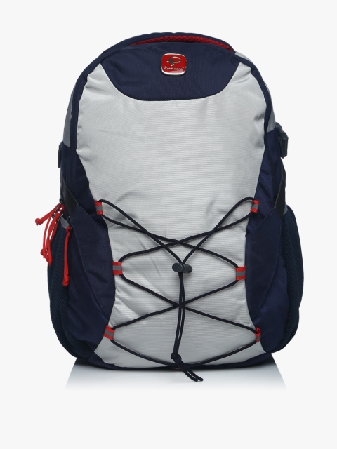 

Grey Polyester Backpack