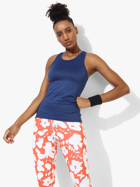 

Navy Blue Solid Tank Top