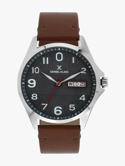 

Daniel Klein Men Charcoal Grey Analogue Watch DK11647-6