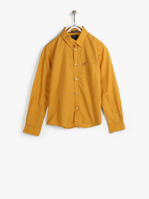 

Mustard Regular Fit Shirt