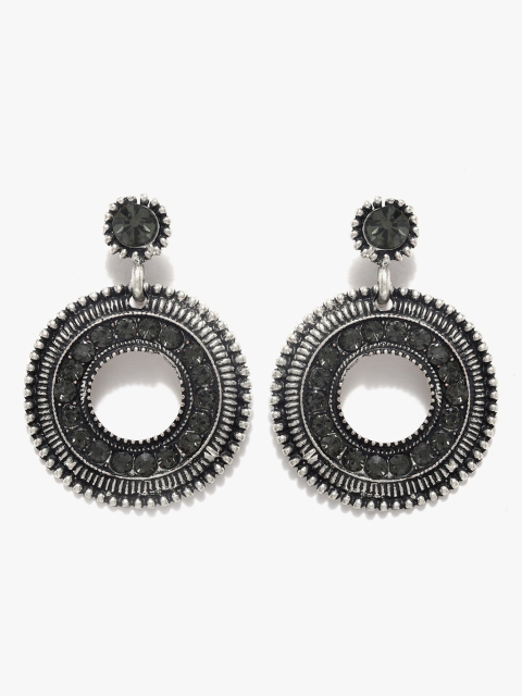 

Silver Metal Danglers and Drop