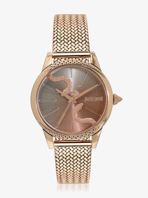

Just Cavalli Women Rose Gold Analogue Watch