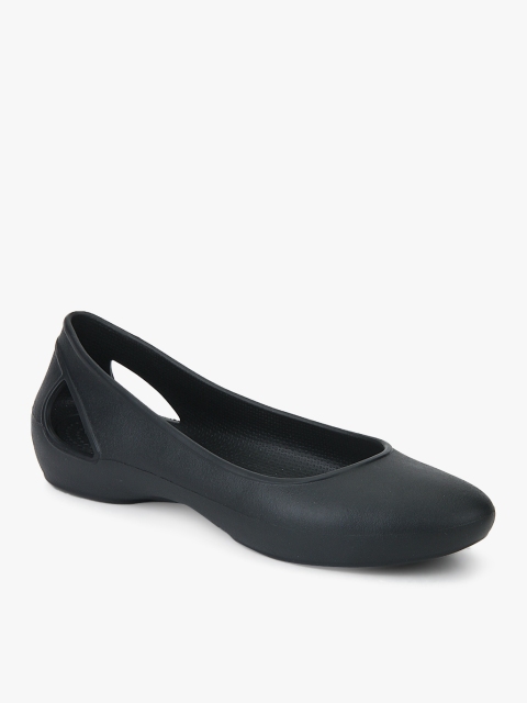

Black Solid Ballerinas