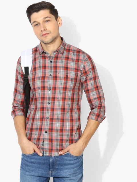 

Multi Checked Slim Fit Casual Shirt
