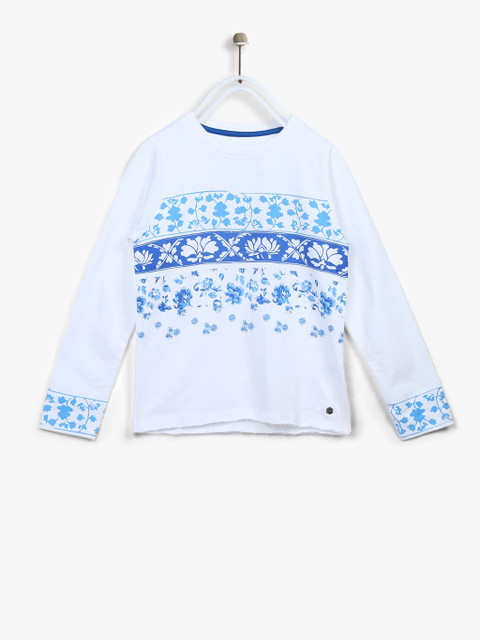 

White Printed Sweatshirts