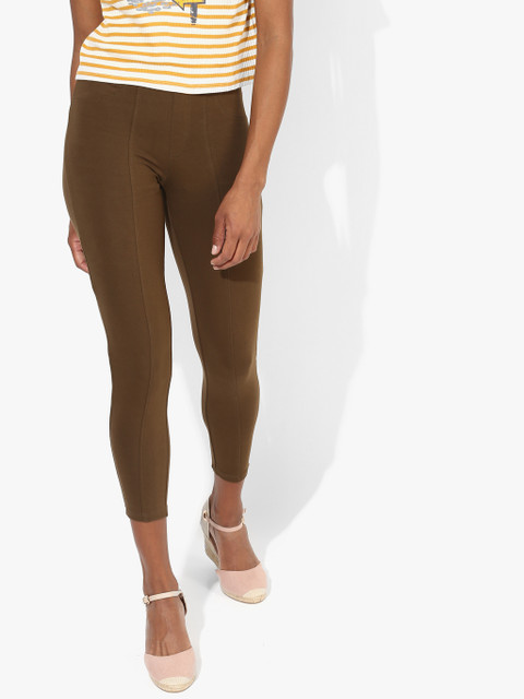 

Olive Solid Leggings