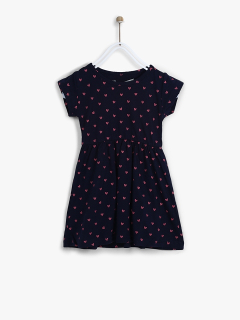 

Navy Blue Casual Dress