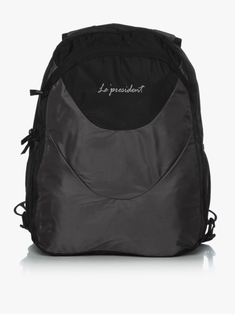 

Grey Polyester Backpack