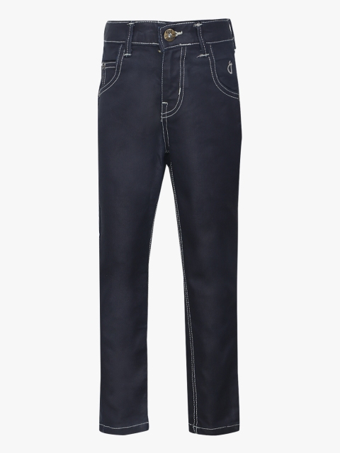

Navy Blue Mid-Rise Jeans