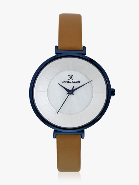 

Dk11729-6 Brown/Silver Analogue Watch