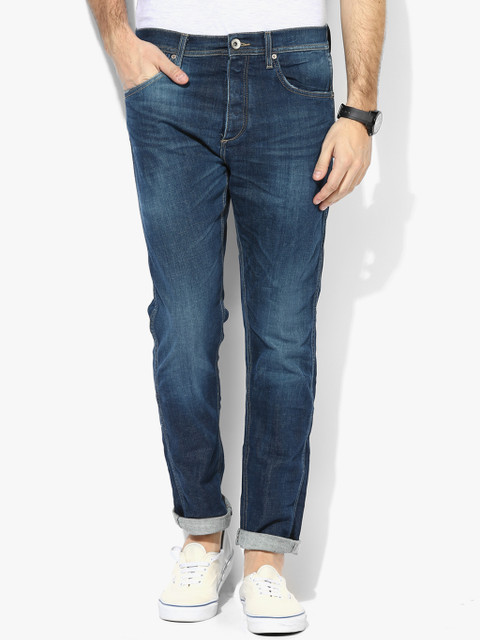 

Blue Washed Slim Fit Jeans
