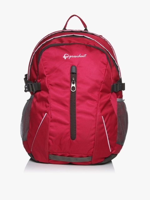 

Pink Polyester Backpack