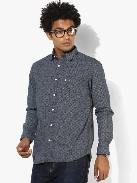 

Grey Checked Slim Fit Casual Shirt