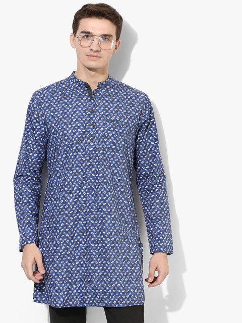 

Blue Printed Kurta
