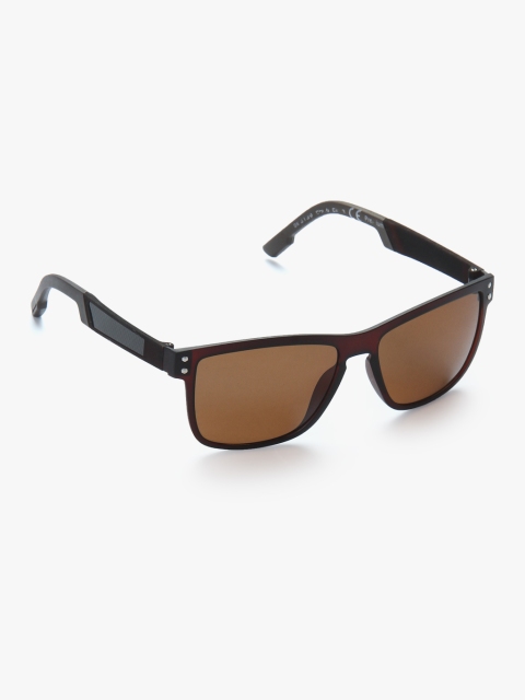 

Daniel Klein Men Rectangle Sunglasses, Brown