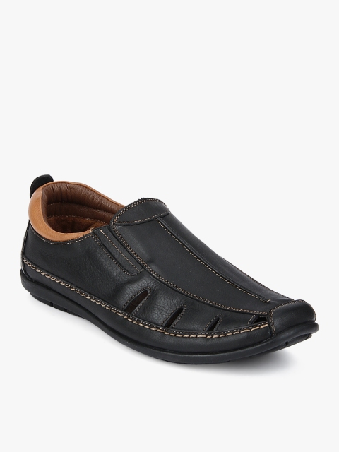 

Black Shoe-Style Sandals