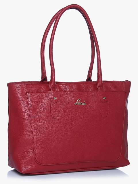 

Talsi -1 Dark Maroon Medium Tote Bag