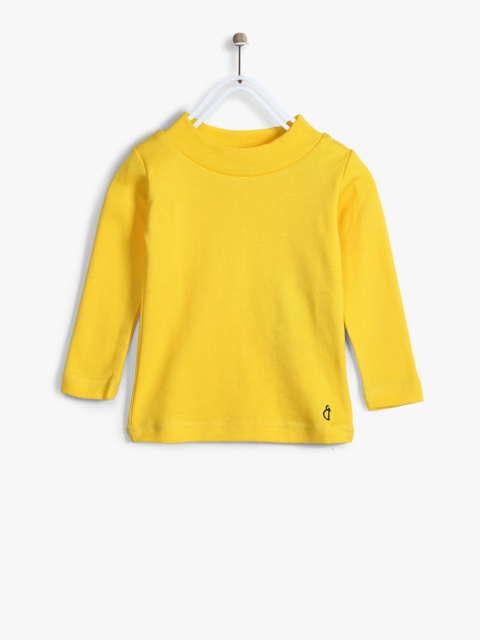 

Yellow Casual Top