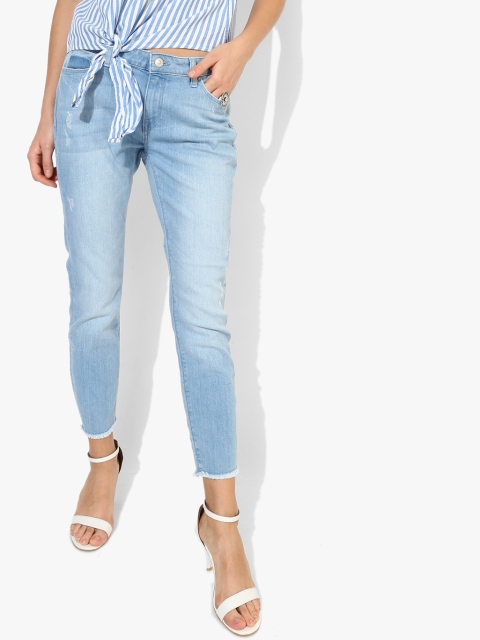 

Blue Washed Slim Fit Jeans