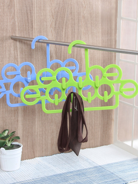 

Cortina Set of 2 Green & Blue Clothes Hanger
